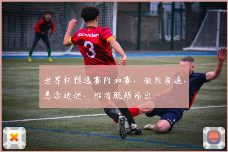 世界杯预选赛附加赛，激烈角逐，悬念迭起，谁将脱颖而出